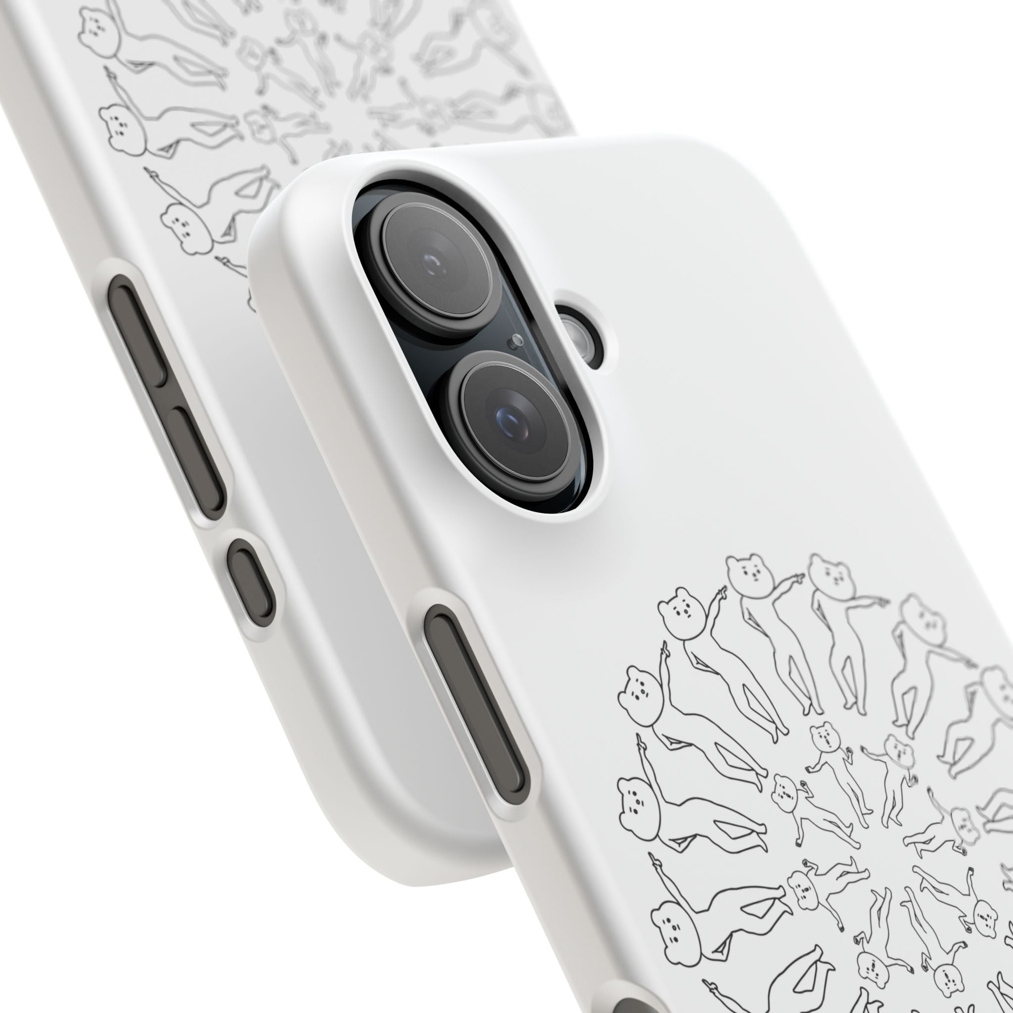 Betakkuma Swirl Pattern Phone Case